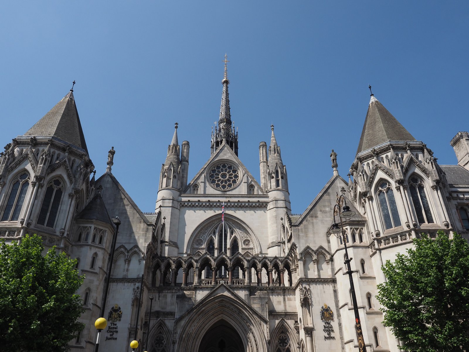 Royal Courts of Justice, London.